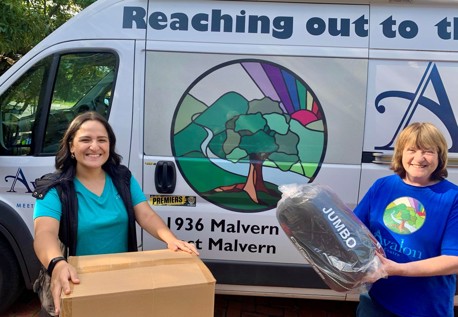 donated winter goods for people experiencing homelessness in Melbourne