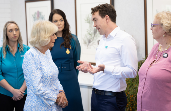 Royal Visit with Queen Camilla and GIVIT